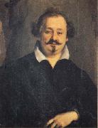 Tiberio Tinelli Portrait of the Poet Giulio Strozzi oil painting artist